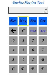 Bin Dec Hex Oct Convertor