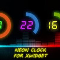 Neon Clock