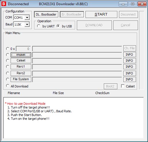 BCM213x1 Downloader v0.88(C)