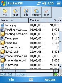PocketZIP v3.1